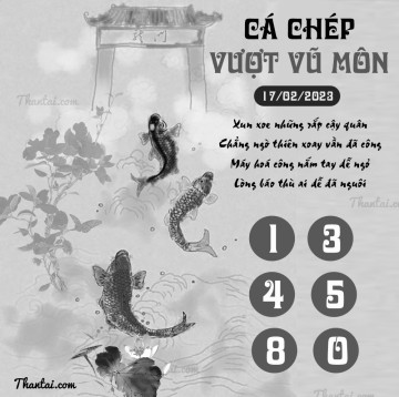 CÁ CHÉP VƯỢT VŨ MÔN 17/02/2023