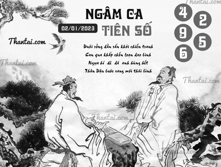 NGÂM CA TIÊN SỐ 01/01/2023