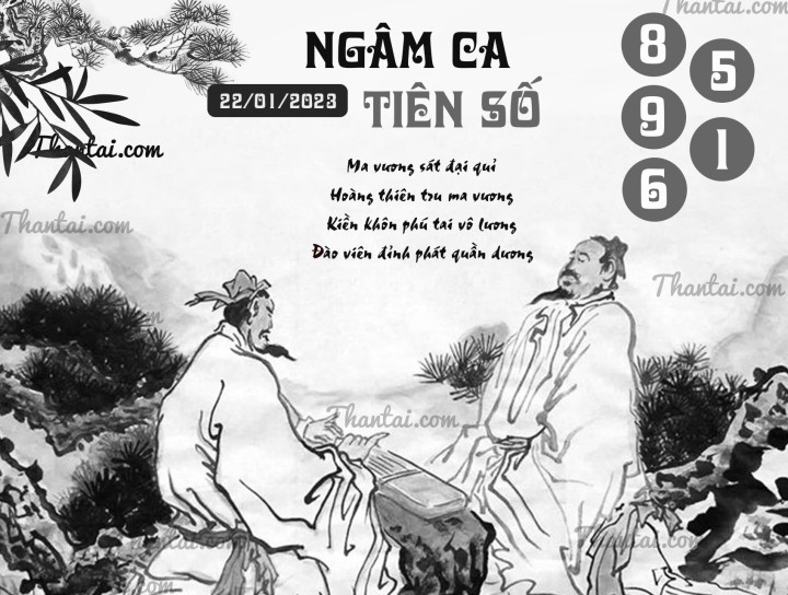 NGÂM CA TIÊN SỐ 07/01/2023