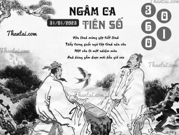 NGÂM CA TIÊN SỐ 31/01/2023