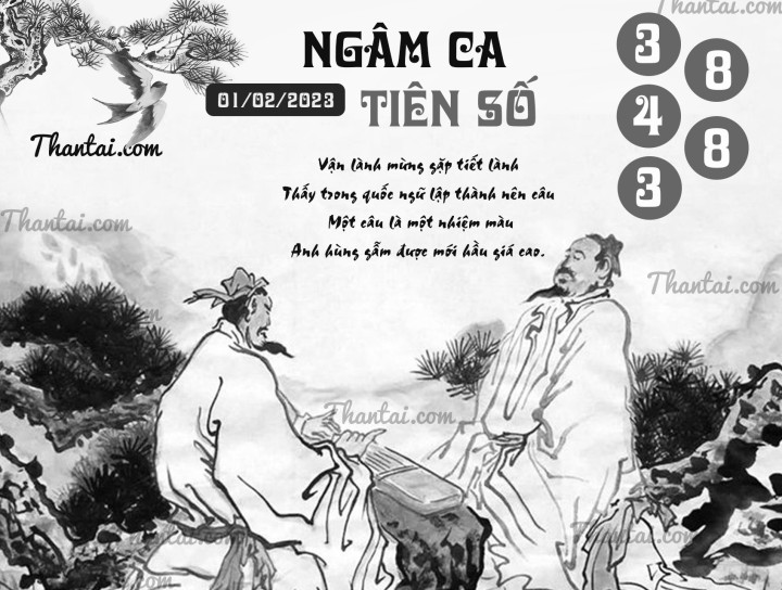 NGÂM CA TIÊN SỐ 17/01/2023