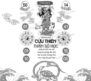 CỬU THIÊN THẦN SỐ HỌC 14/02/2023