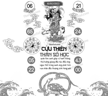 CỬU THIÊN THẦN SỐ HỌC 16/02/2023