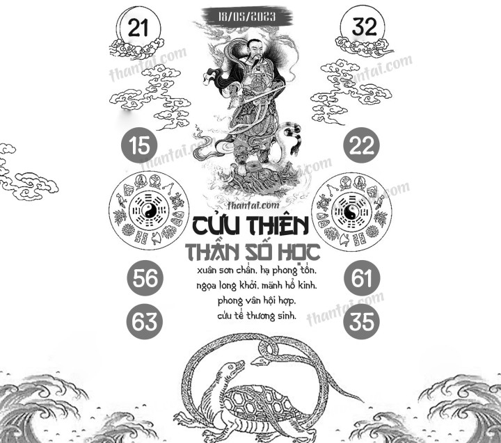 CỬU THIÊN THẦN SỐ HỌC 03/05/2023