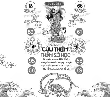 CỬU THIÊN THẦN SỐ HỌC 24/05/2023