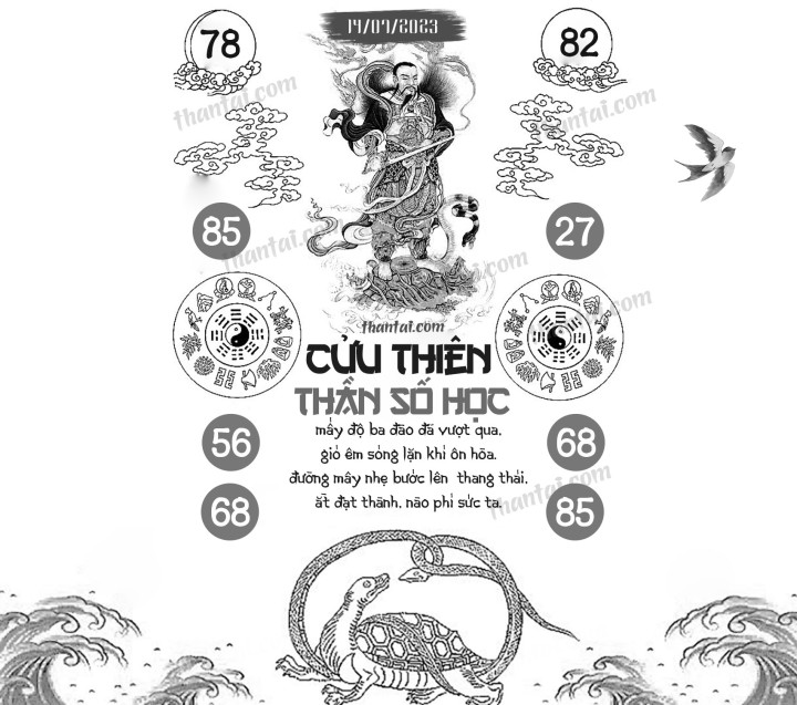CỬU THIÊN THẦN SỐ HỌC 29/06/2023