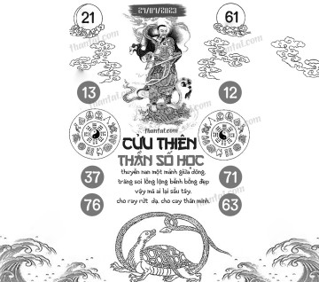 CỬU THIÊN THẦN SỐ HỌC 27/07/2023