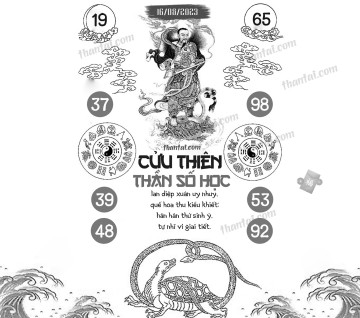 CỬU THIÊN THẦN SỐ HỌC 16/08/2023