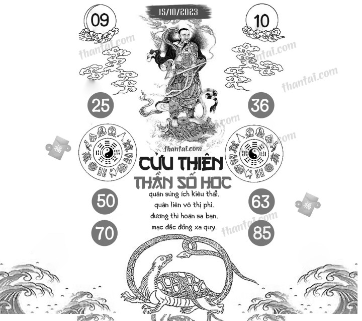 CỬU THIÊN THẦN SỐ HỌC 30/09/2023