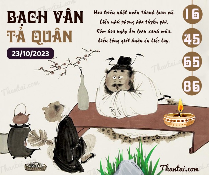 Bạch Vân Tả Quân 08/10/2023