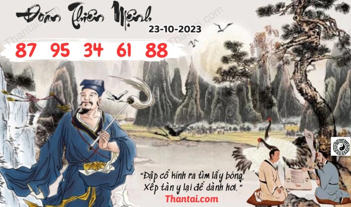 Đoán Thiên Mệnh 08/10/2023