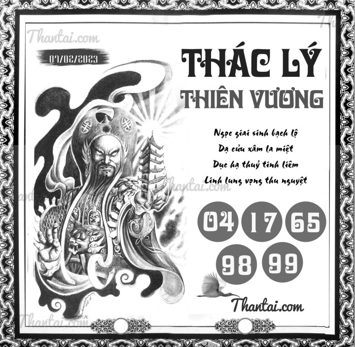 THÁC LÝ THIÊN VƯƠNG 01/02/2023