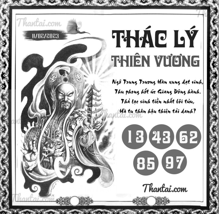 THÁC LÝ THIÊN VƯƠNG 01/02/2023
