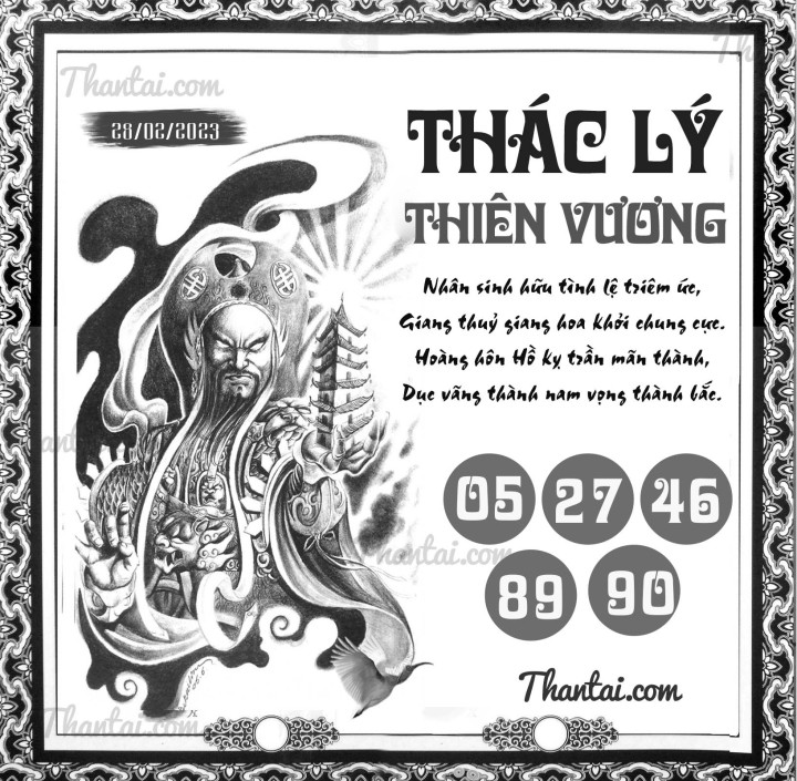 THÁC LÝ THIÊN VƯƠNG 13/02/2023