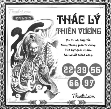 THÁC LÝ THIÊN VƯƠNG 03/03/2023