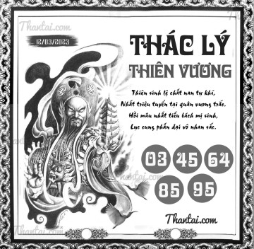 THÁC LÝ THIÊN VƯƠNG 12/03/2023