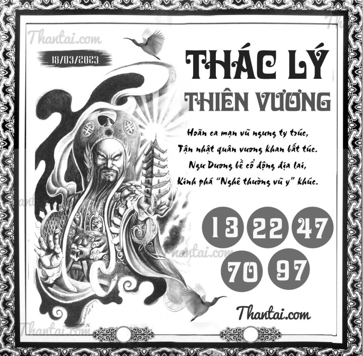 THÁC LÝ THIÊN VƯƠNG 03/03/2023