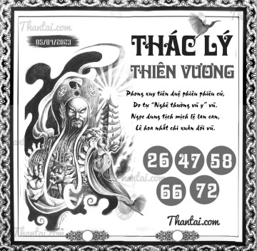 THÁC LÝ THIÊN VƯƠNG 05/04/2023