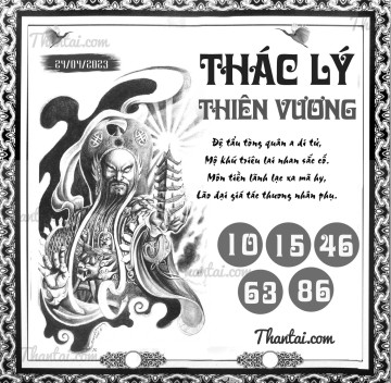 THÁC LÝ THIÊN VƯƠNG 24/04/2023