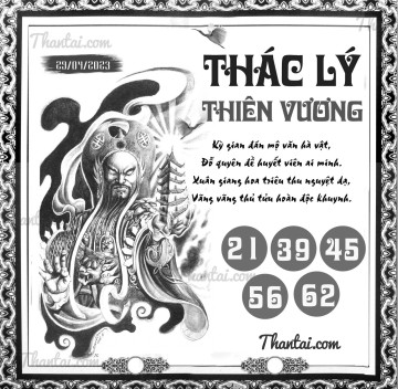 THÁC LÝ THIÊN VƯƠNG 29/04/2023