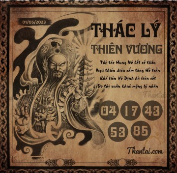 THÁC LÝ THIÊN VƯƠNG 01/05/2023