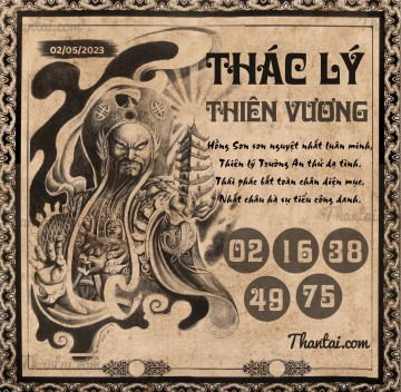 THÁC LÝ THIÊN VƯƠNG 02/05/2023