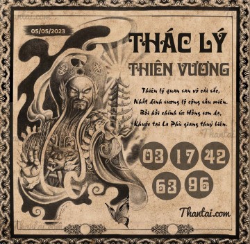 THÁC LÝ THIÊN VƯƠNG 05/05/2023