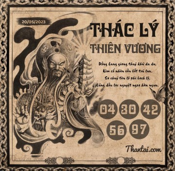 THÁC LÝ THIÊN VƯƠNG 20/05/2023