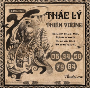 THÁC LÝ THIÊN VƯƠNG 04/06/2023