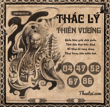 THÁC LÝ THIÊN VƯƠNG 09/06/2023