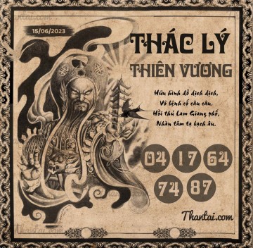 THÁC LÝ THIÊN VƯƠNG 15/06/2023