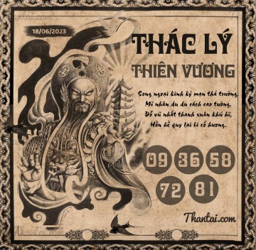 THÁC LÝ THIÊN VƯƠNG 18/06/2023