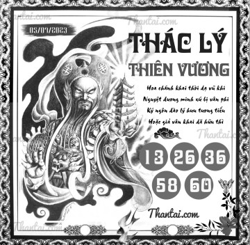 THÁC LÝ THIÊN VƯƠNG 05/07/2023