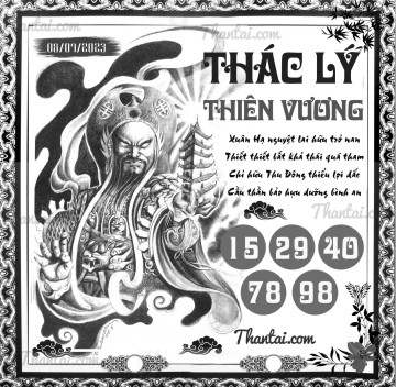 THÁC LÝ THIÊN VƯƠNG 08/07/2023