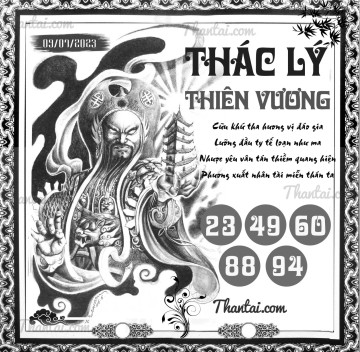 THÁC LÝ THIÊN VƯƠNG 09/07/2023