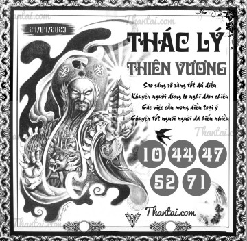 THÁC LÝ THIÊN VƯƠNG 24/07/2023