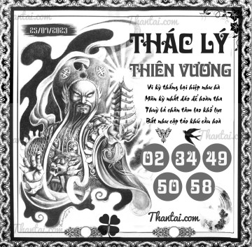 THÁC LÝ THIÊN VƯƠNG 25/07/2023