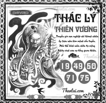 THÁC LÝ THIÊN VƯƠNG 29/07/2023