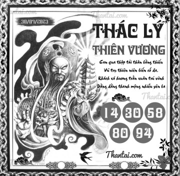 THÁC LÝ THIÊN VƯƠNG 30/07/2023