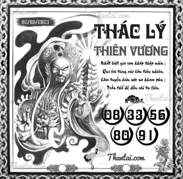 THÁC LÝ THIÊN VƯƠNG 02/08/2023