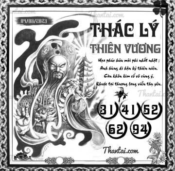 THÁC LÝ THIÊN VƯƠNG 04/08/2023