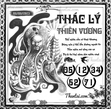 THÁC LÝ THIÊN VƯƠNG 08/08/2023