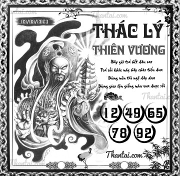 THÁC LÝ THIÊN VƯƠNG 09/08/2023