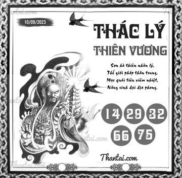 THÁC LÝ THIÊN VƯƠNG 10/09/2023