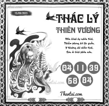 THÁC LÝ THIÊN VƯƠNG 15/09/2023