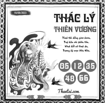 THÁC LÝ THIÊN VƯƠNG 19/09/2023