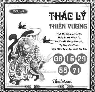 THÁC LÝ THIÊN VƯƠNG 20/09/2023