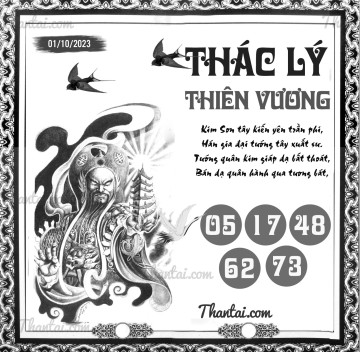 THÁC LÝ THIÊN VƯƠNG 01/10/2023