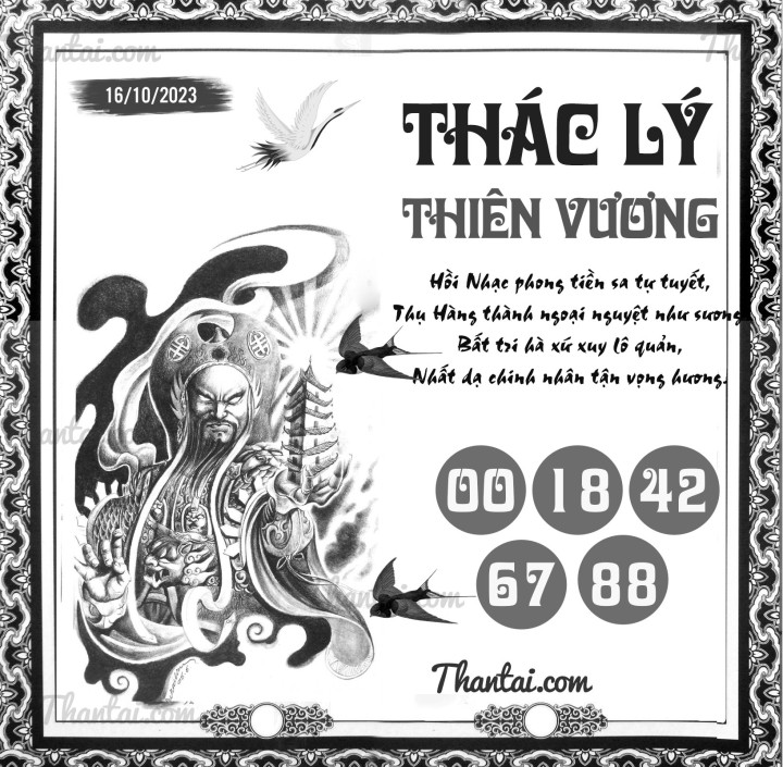 THÁC LÝ THIÊN VƯƠNG 01/10/2023
