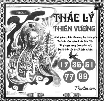 THÁC LÝ THIÊN VƯƠNG 11/08/2023